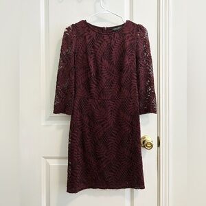 short sleeve midi bodycon dress Body Con Knee Length Red Midi Dress Turtle Neck Short Sleeves